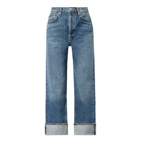 Fran Mid-Rise Straight Leg Jeans