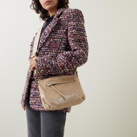 Nessah Zipped Crossbody Bag