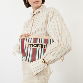 Powden Striped Pouch