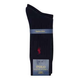 Two-Pack Logo Trouser Socks