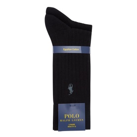 Two-Pack Logo Trouser Socks