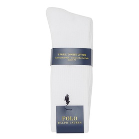 Three-Pack Logo Crew Socks