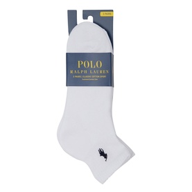 Three-Pack Logo Quarter Socks