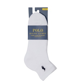 Three-Pack Logo Quarter Socks