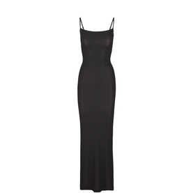 Long Slip Dress Heather Grey