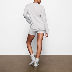 Long Sleeve T-Shirt Light Heather Grey