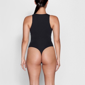 High Neck Bodysuit Onyx