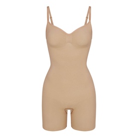 Mid Thigh Bodysuit Clay