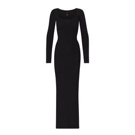 Long Sleeve Dress Onyx