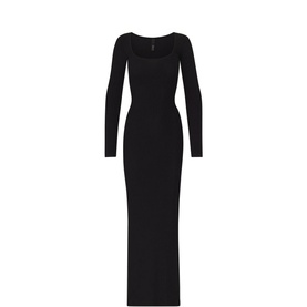 Long Sleeve Dress Onyx