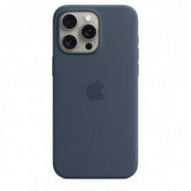 iPhone 15 Pro Max SI Case Storm Blue ZML