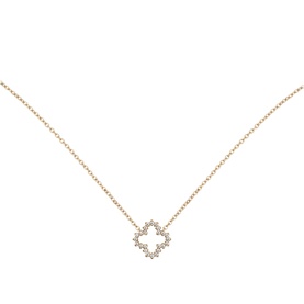Cluster Clover Necklace