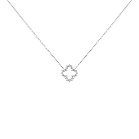 Cluster Clover Necklace