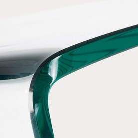 Burano Glass Coffee Table 110 x 50cm