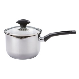 Three-Piece Cook & Strain Saucepan Set