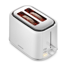 Abbey Lux White 2 Slot Toaster