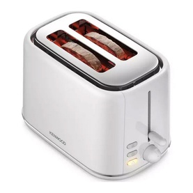 Abbey Lux White 2 Slot Toaster