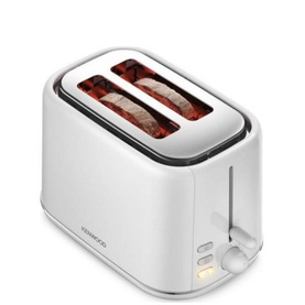Abbey Lux White 2 Slot Toaster