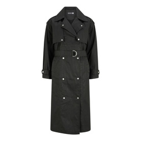 Waxed Trench Coat