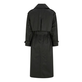 Waxed Trench Coat
