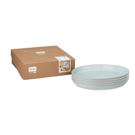 Kiln Green Set of 4 Dinner Plates