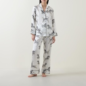 Lila Zebedee Silk Pyjama Set