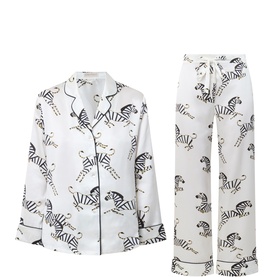 Lila Zebedee Silk Pyjama Set