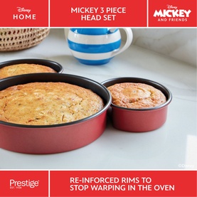 Prestige X Disney Bake with Mickey Head Three Piece Set
