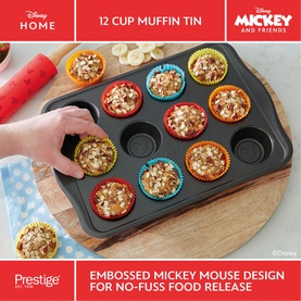 Prestige X Disney Bake with Mickey 12 Cup Muffin Tin
