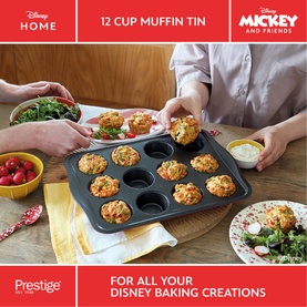 Prestige X Disney Bake with Mickey 12 Cup Muffin Tin