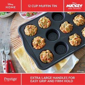 Prestige X Disney Bake with Mickey 12 Cup Muffin Tin
