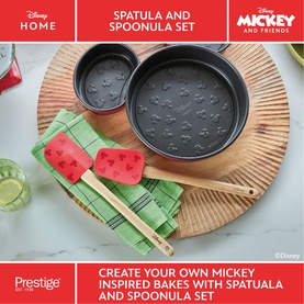 Prestige X Disney Bake with Mickey Spatula & Spoonula Set