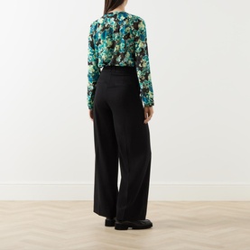Adian High-Rise Wide Leg Trousers