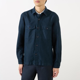 Pocket-Detail Overshirt