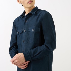 Pocket-Detail Overshirt