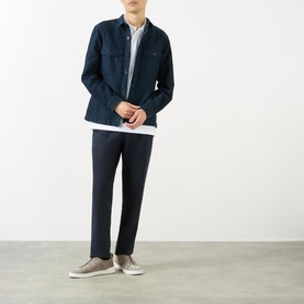 Pocket-Detail Overshirt