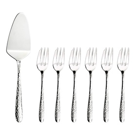 Mirage Pastry Forks and Pastry Server Set of 7