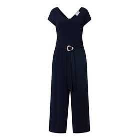 Belted Wide-Leg Jumpsuit
