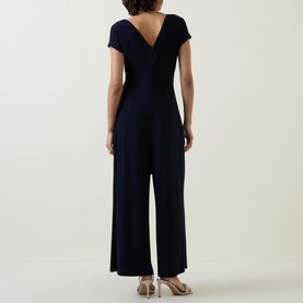 Belted Wide-Leg Jumpsuit