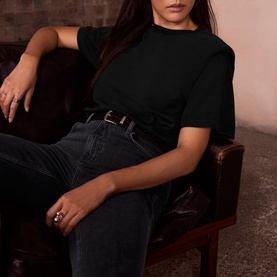 Mid-Rise Slim Leg Jeans