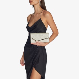 Emmie Dusty Glitter Clutch