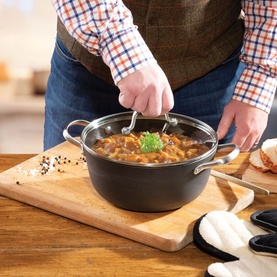 Lightweight Cast Iron Casserole 24cm