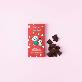 I love You Snow Much Design 42% Milk Chocolate Bar 90g