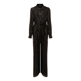Alessandra Sequin Embellished Jumpsuit
