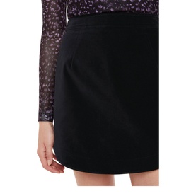 Velvet Mini Skirt