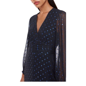 Metallic Dobby Dress