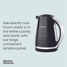 Morphy Richards Hive Jug Kettle 1.5 Black