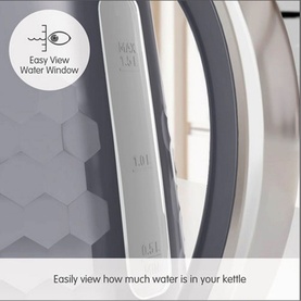 Morphy Richards Hive Jug Kettle 1.5 Grey