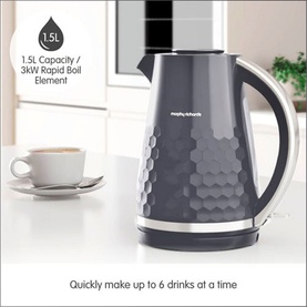 Morphy Richards Hive Jug Kettle 1.5 Grey