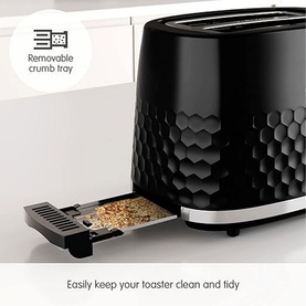 Morphy Richards Hive 2 Slice Toaster Black
